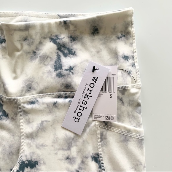 🌸New🌸 Workshop Tie Dye Legging With Pocket Sz Small NWT - Picture 3 of 10